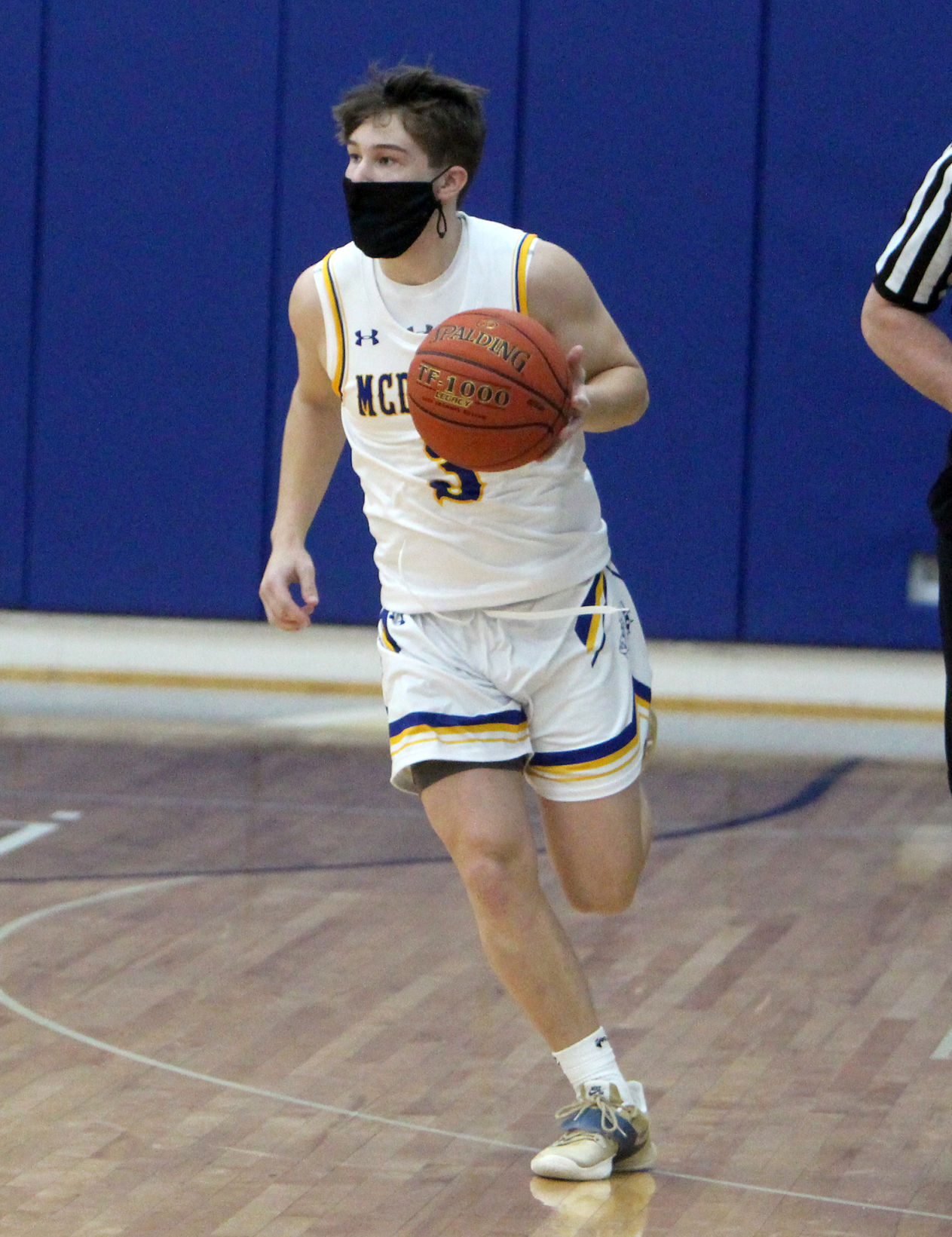 Turtle Lake at McDonell boys basketball 2-27-21